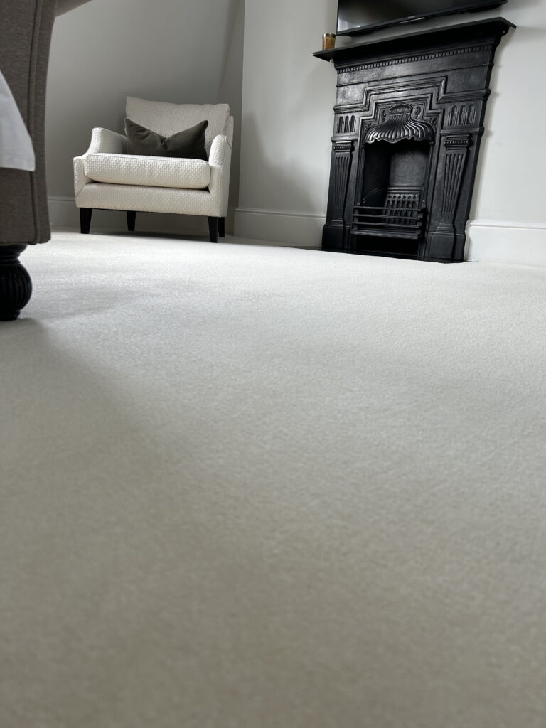Fabric protection London – applying carpet guard at home